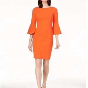 Calvin Klein Bell Sleeve Dress